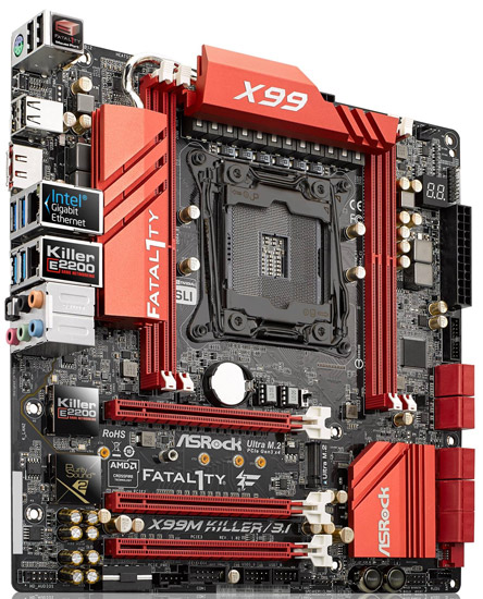 ASRock Fatal1ty X99M Killer USB 3.1