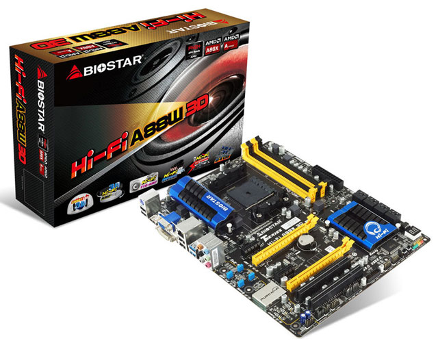 Материнская плата Biostar Hi-Fi A88W 3D