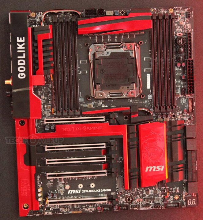 Материнская плата MSI X99A Godlike Gaming