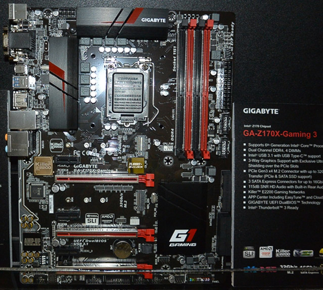 Материнская плата Gigabyte GA-Z170X-Gaming 3