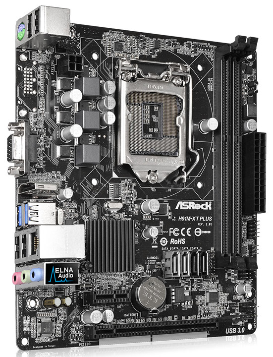 Материнская плата ASRock H91M-XT Plus