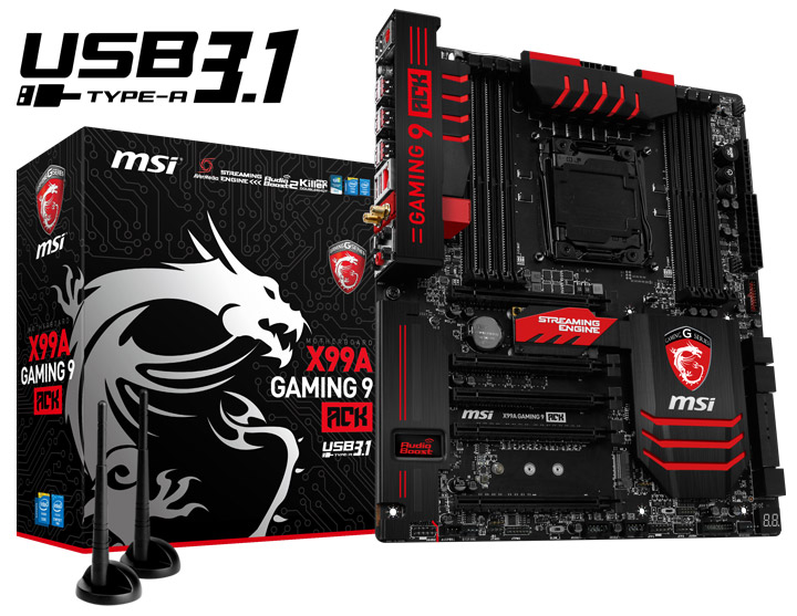 Msi x99a gaming 9 ack обзор