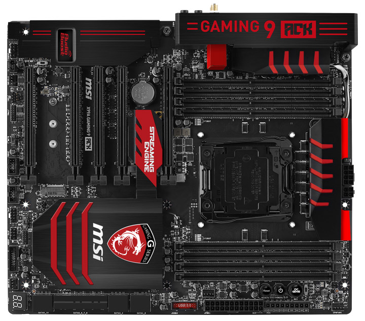 Msi x99a gaming 9 ack обзор