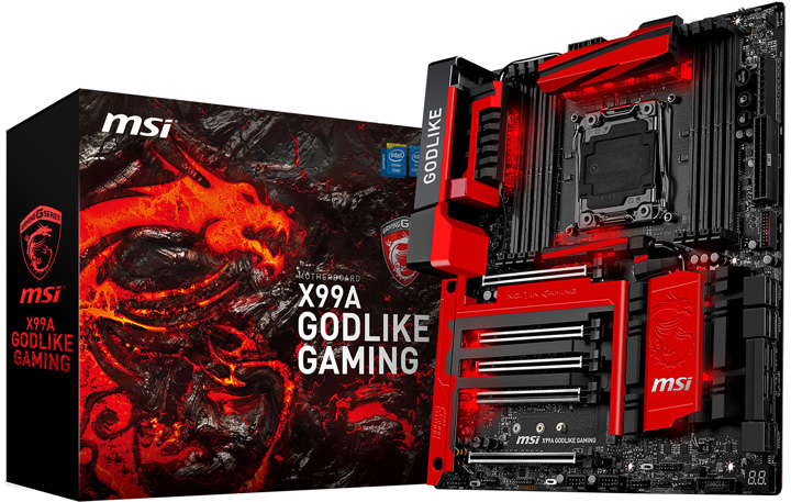 Материнская плата MSI X99A Godlike Gaming