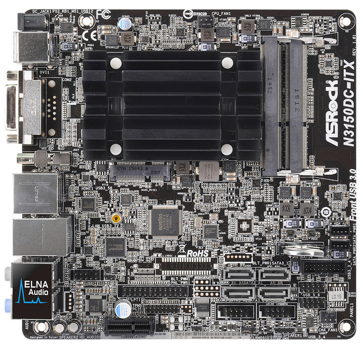 Материнская плата ASRock N3150DC-ITX