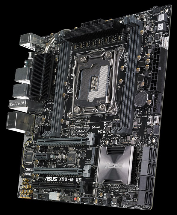 Asus x99 m ws настройка