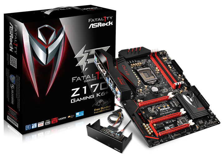 Материнская плата ASRock Fatal1ty Z170 Gaming K6+