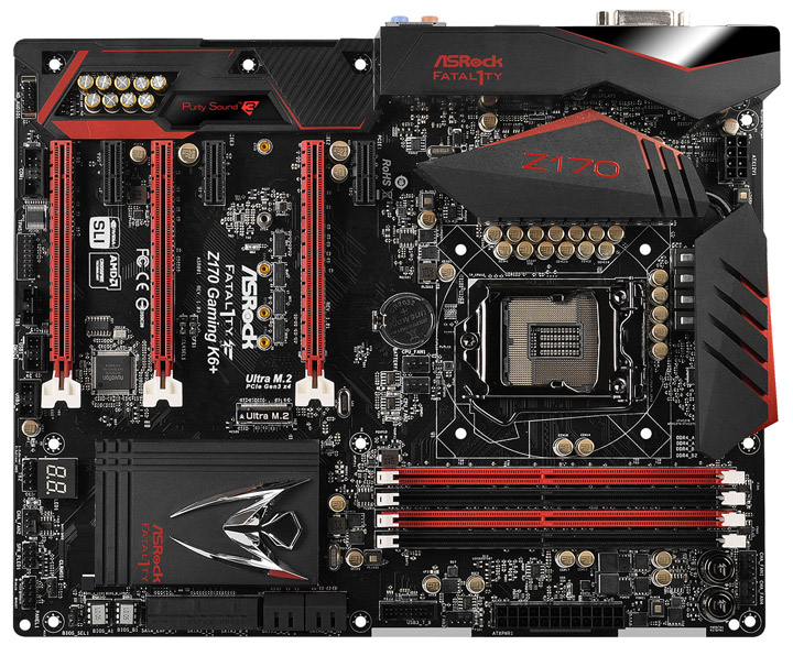 Материнская плата ASRock Fatal1ty Z170 Gaming K6+