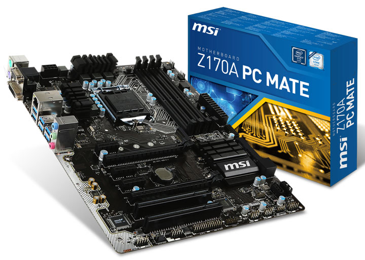 Материнская плата MSI Z170A PC Mate