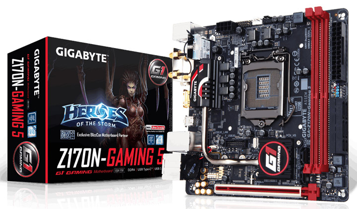 Материнская плата Gigabyte GA-Z170N-Gaming 5