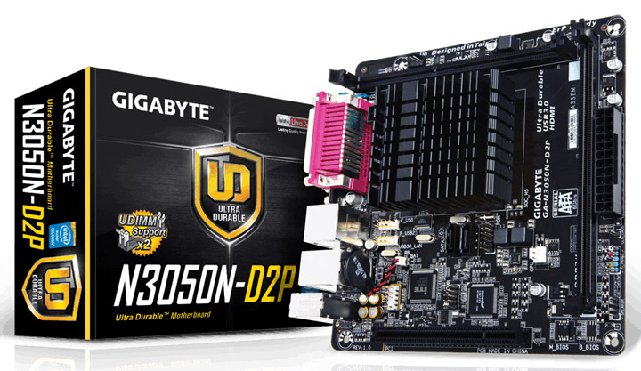 Материнская плата Gigabyte GA-N3050N-D2P