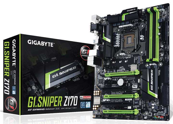 Материнская плата Gigabyte G1.Sniper Z170