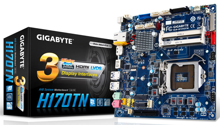 Материнская плата Gigabyte GA-H170TN