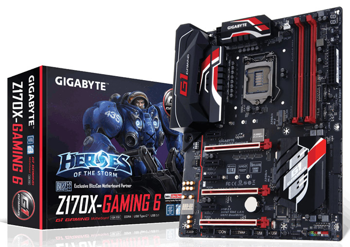 Материнская плата Gigabyte GA-Z170X-Gaming 6