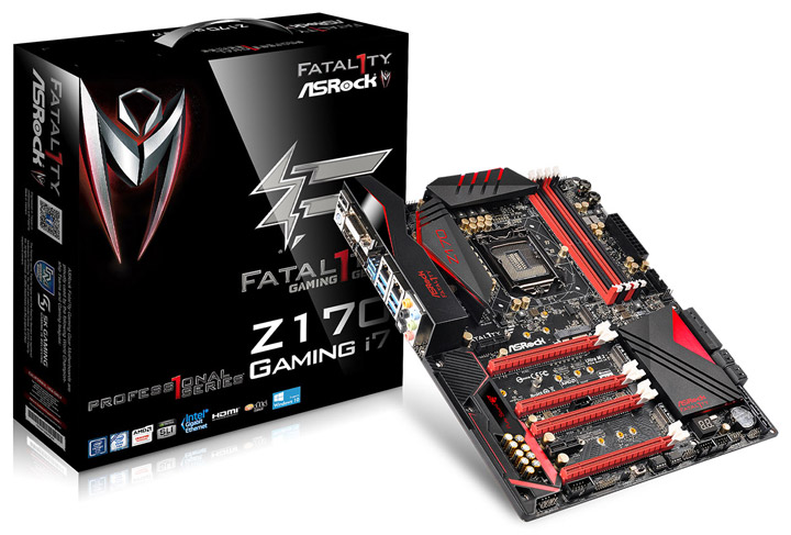 Материнская плата ASRock Fatal1ty Z170 Professional Gaming i7