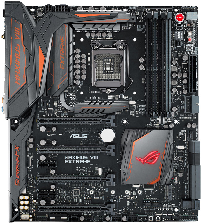 Материнская плата Asus Maximus VIII Extreme/Assembly