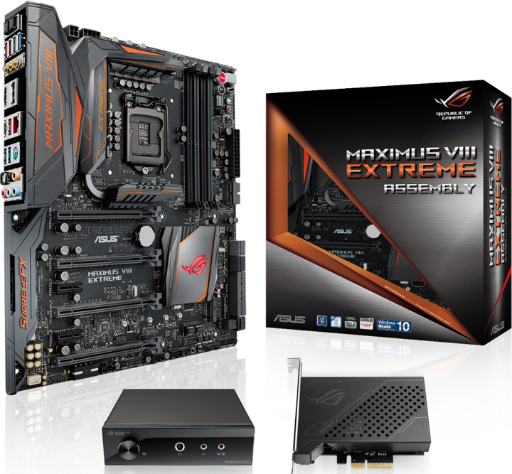 Материнская плата Asus Maximus VIII Extreme/Assembly