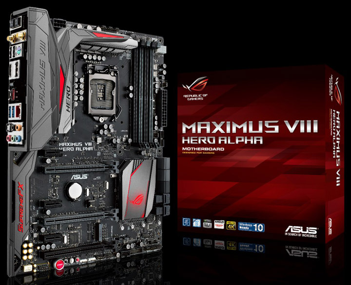 Материнская плата Asus Maximus VIII Hero Alpha