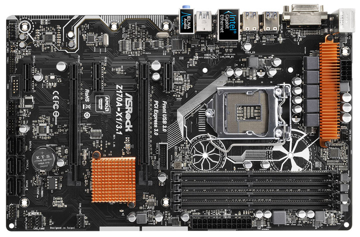 Материнская плата ASRock Z170A-X1/3.1