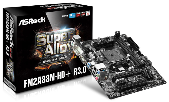 ASRock FM2A88M-HD+ R3.0