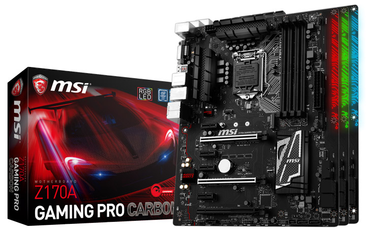 MSI Z170A Gaming Pro Carbon