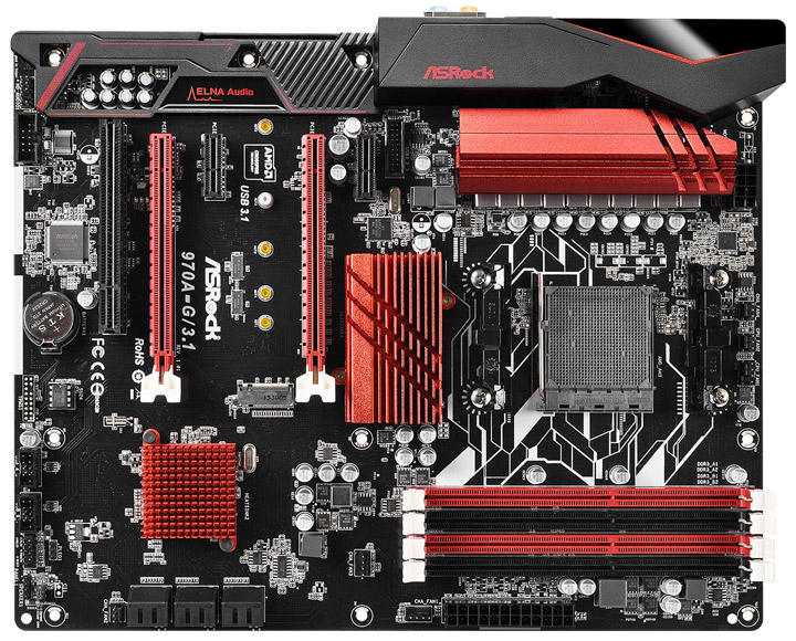 плата ASRock 970A-G/3.1