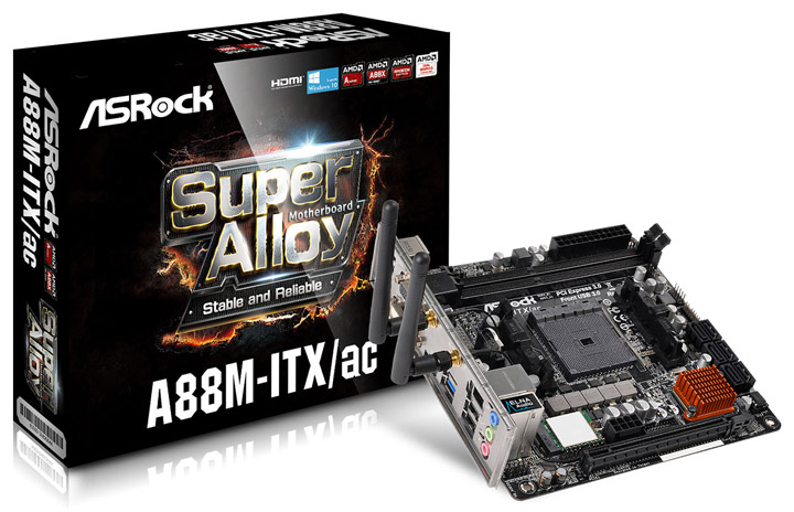 ASRock A88M-ITX/ac