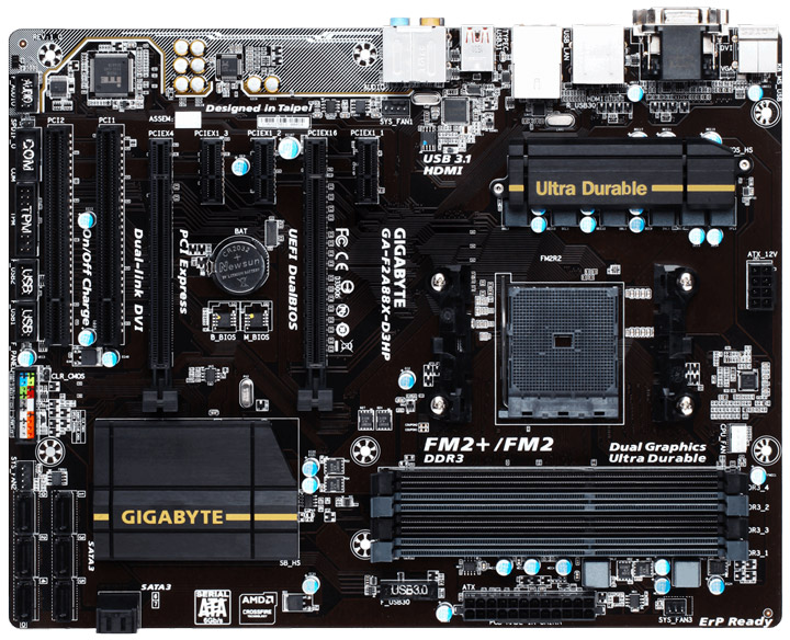 Gigabyte GA-F2A88X-D3HP