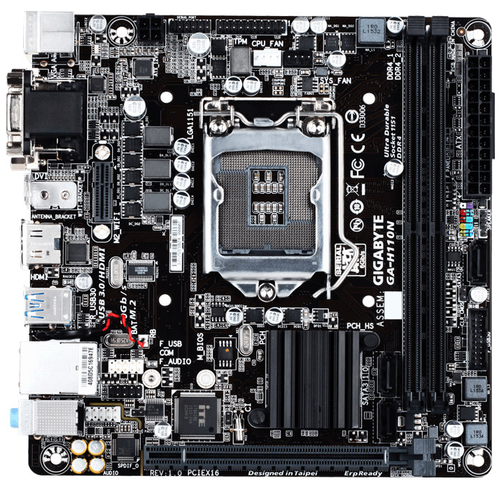 Gigabyte GA-H110N