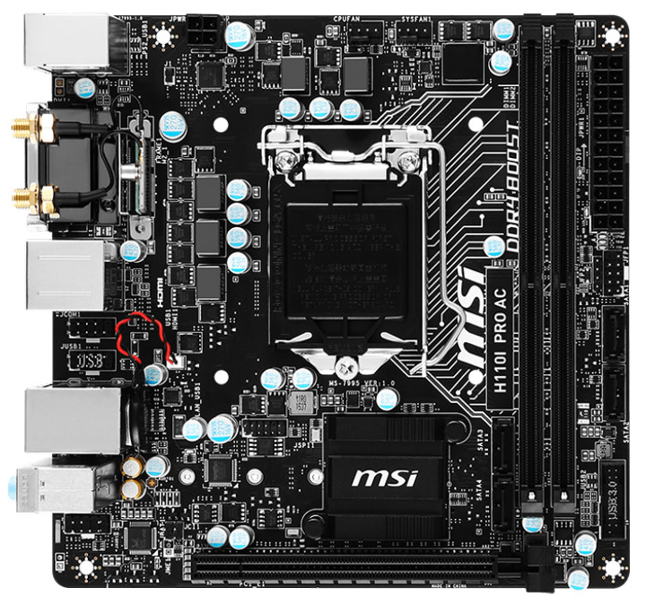 MSI H110I Pro AC