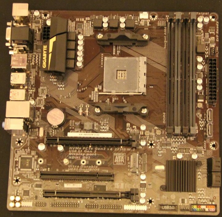 Gigabyte AB350M-D3H