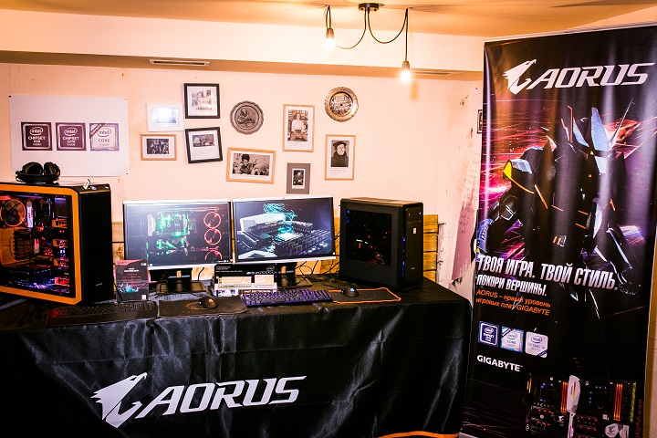 В Киеве прошла презентация материнских плат Aorus от Gigabyte Technology