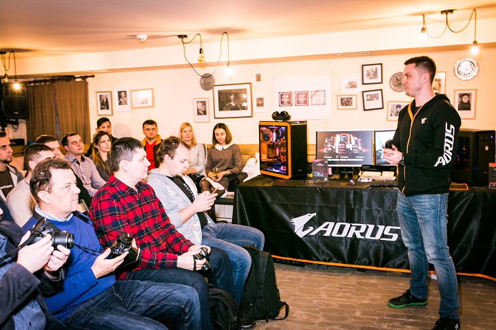 В Киеве прошла презентация материнских плат Aorus от Gigabyte Technology