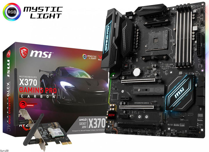 Материнская плата MSI X370 Gaming Pro Carbon АС