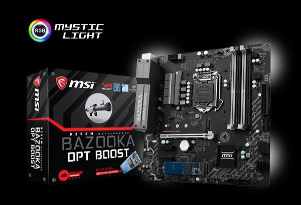 материнская плата MSI B250M Bazooka Opt Boost