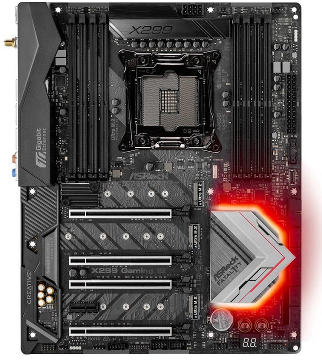 Материнская плата ASRock X299