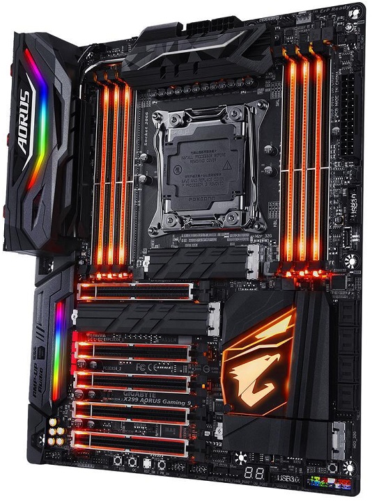 Материнская плата Gigabyte Aorus X299