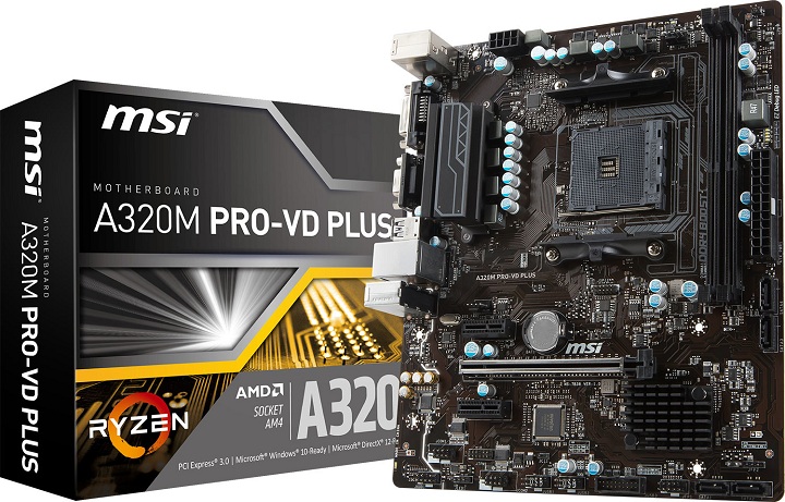 MSI A320M Pro-VD Plus