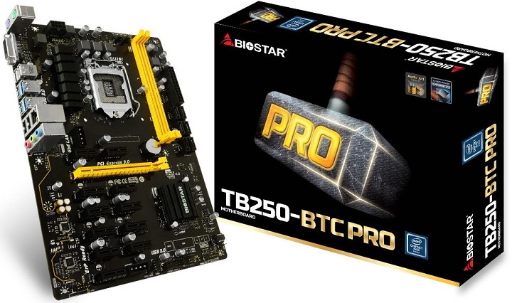 Biostar TB-250-BTC Pro