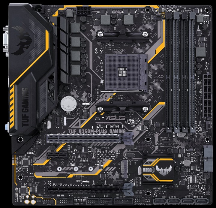 ASUS TUF B350M-Plus Gaming