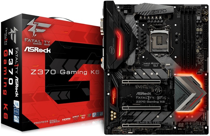 ASRock Fatal1ty Z370 Gaming K6