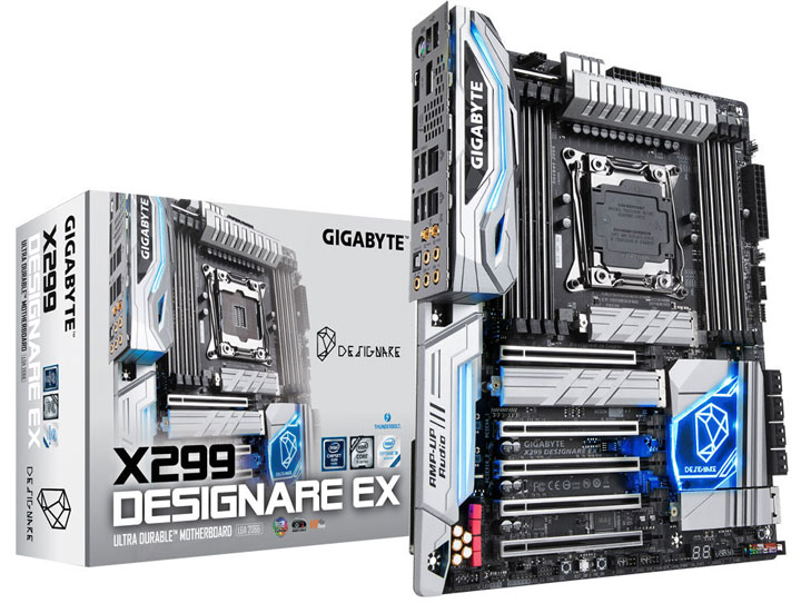 материнская плата Gigabyte X299 Designare EX