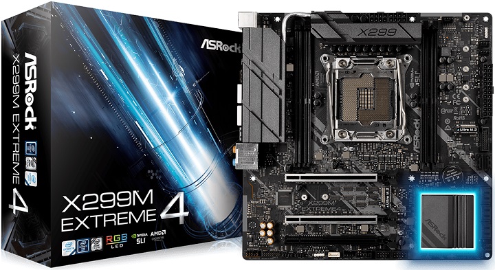 ASRock X299M Extreme4