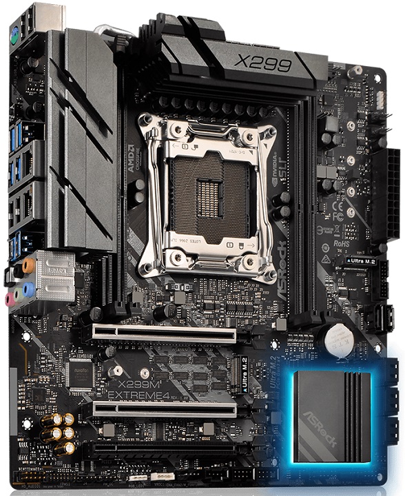 ASRock X299M Extreme4