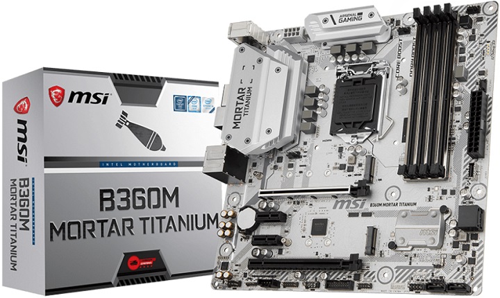 MSI B360M Mortar Titanium