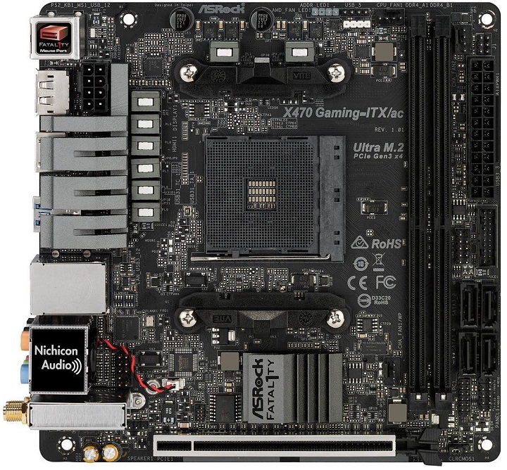 ASRock X470 Gaming ITX/ac