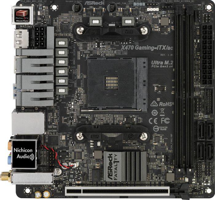 ASRock Fatal1ty X470 Gaming-ITX/ac