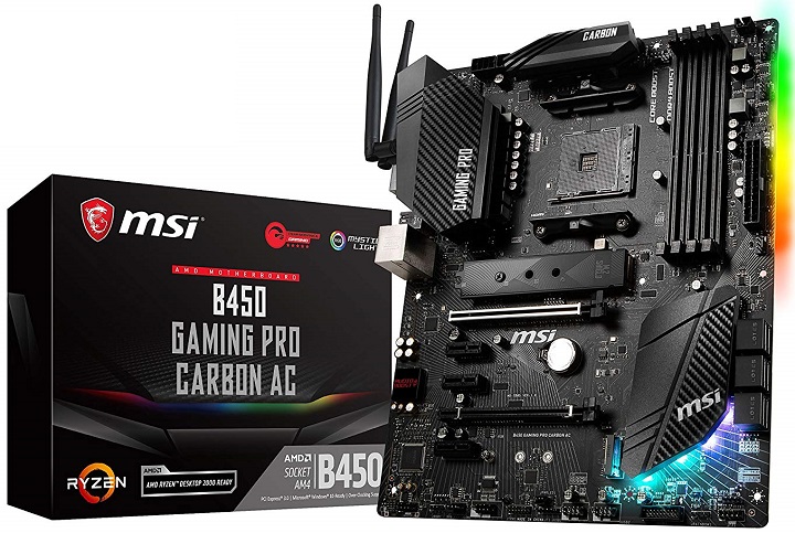 MSI B450 Gaming Pro Carbon AC