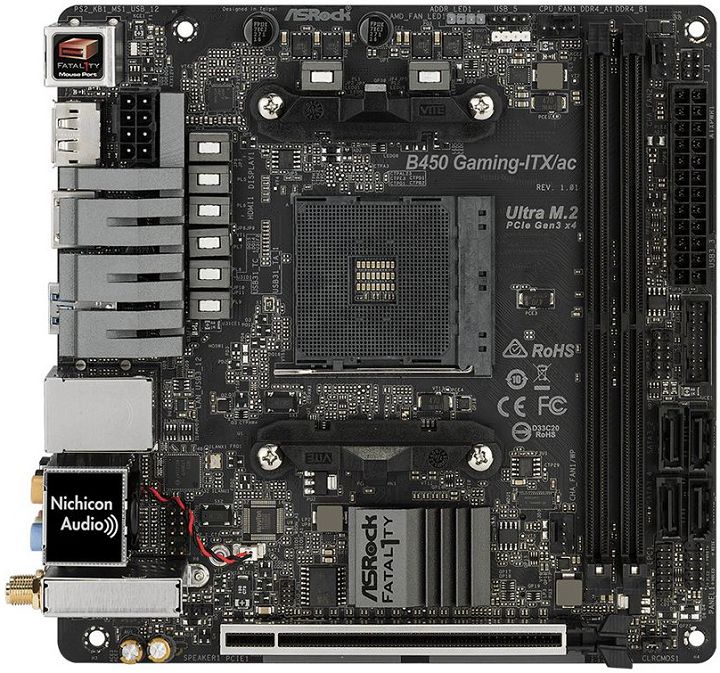 ASRock B450 Gaming-ITX/ac