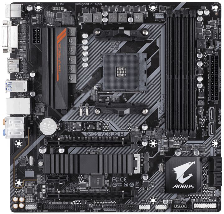 Gigabyte B450 Aorus M